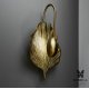 Бра Lotus Leaf Brass