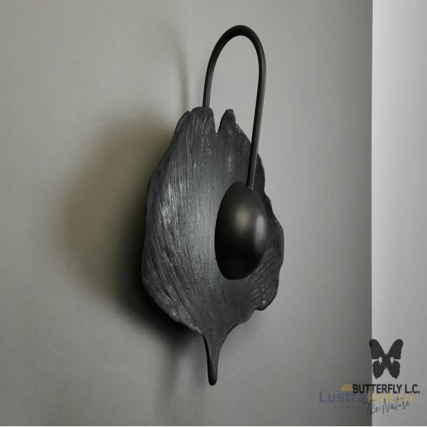 Бра Lotus Leaf Graphite