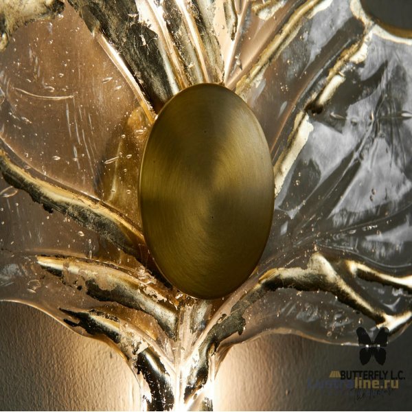 Бра Leaf GL Tablet GD LF Brass Бра Leaf GL Tablet GD LF Brass