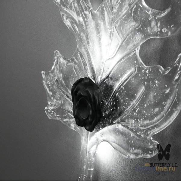 Бра Leaf GL Rose Graphite
