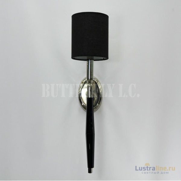 Бра 120/1 Long Nickel Black Бра 120/1 Long Nickel Black