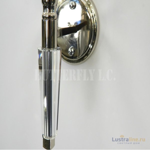 Бра 120/1 Nickel Clear Бра 120/1 Nickel Clear