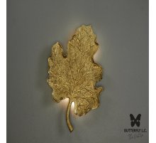 Бра Grape Leaf Brass