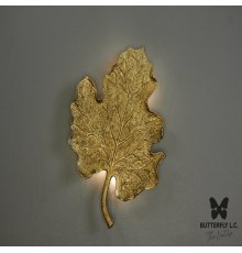 Бра Grape Leaf Brass