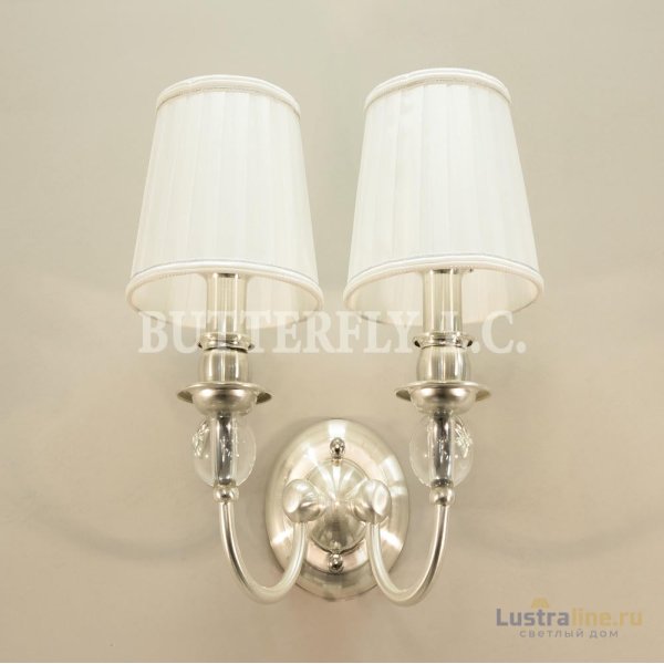 Бра 8101/2 Ball Mat Silver Бра 8101/2 Ball Mat Silver