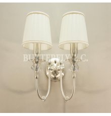 Бра 9867/2 Mat Silver