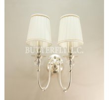 Бра 9868/2 Mat Silver