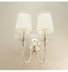 Бра 9868/2 Mat Silver