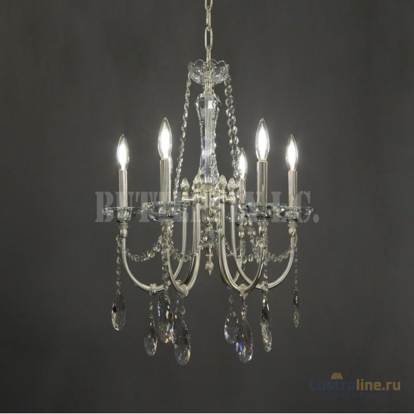 Люстра 9865/6 Mat Silver