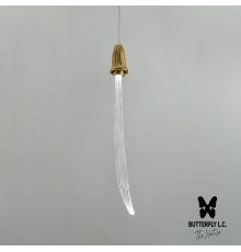 Люстра Single Leaf S Brass