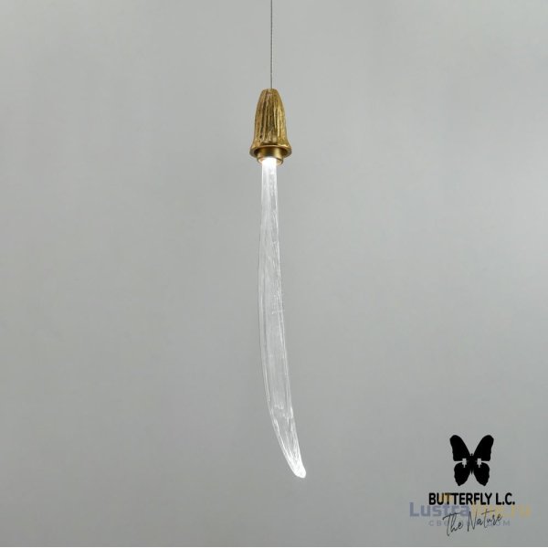 Люстра Single Leaf S Brass