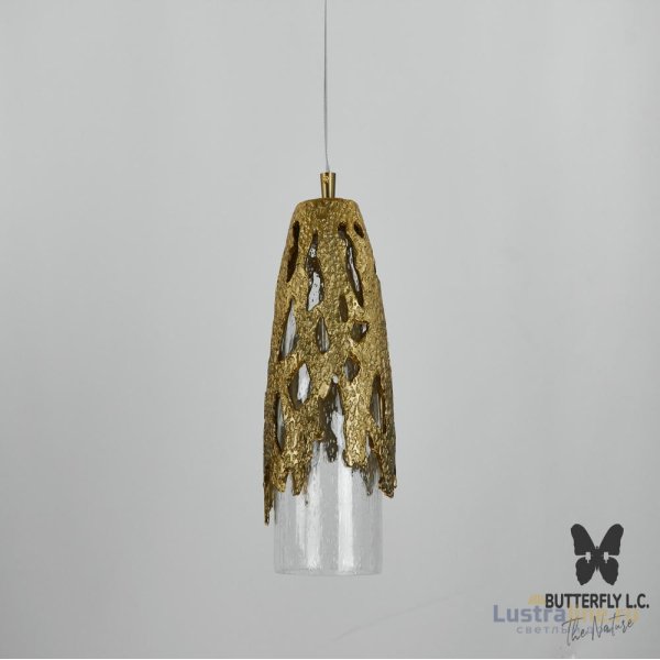 Люстра Bark Single Brass