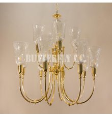 Люстра 9863/8+4 Gold