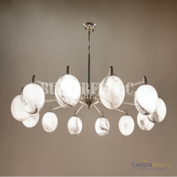 Люстра 8106/12 Mat Silver