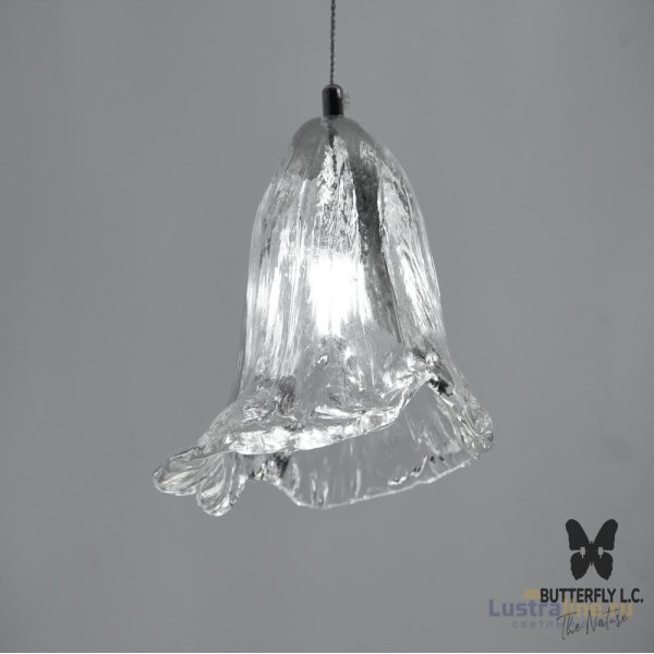 Люстра Glass Campanula Silver Leaf Люстра Glass Campanula Silver Leaf