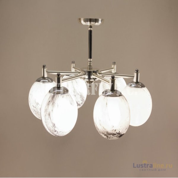 Люстра 8106/6 Mat Silver