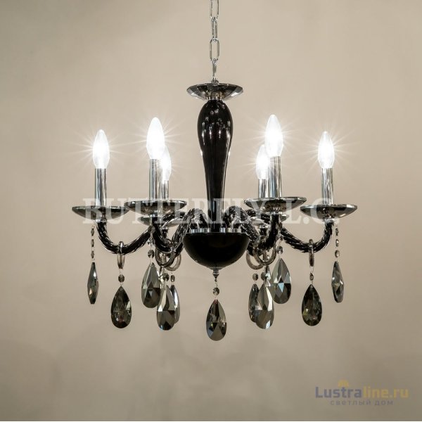 Люстра 601/6 Black gl Люстра 601/6 Black gl