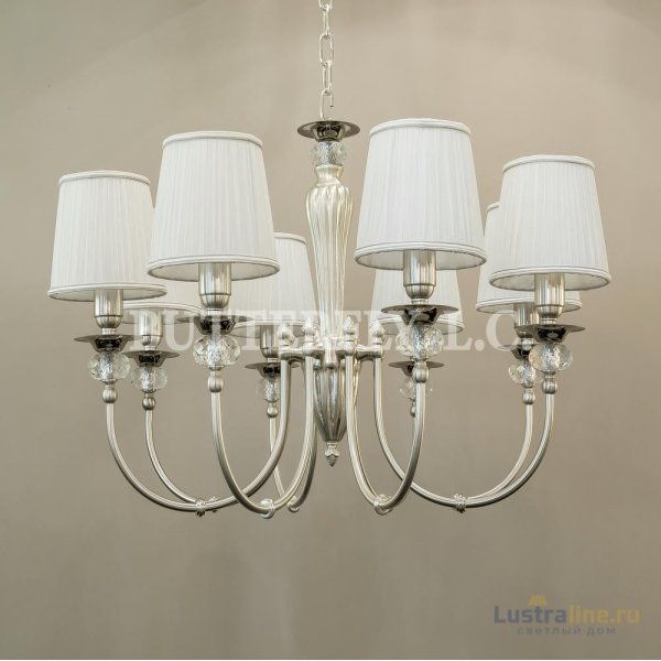 Люстра 9868/8 Mat Silver Люстра 9868/8 Mat Silver