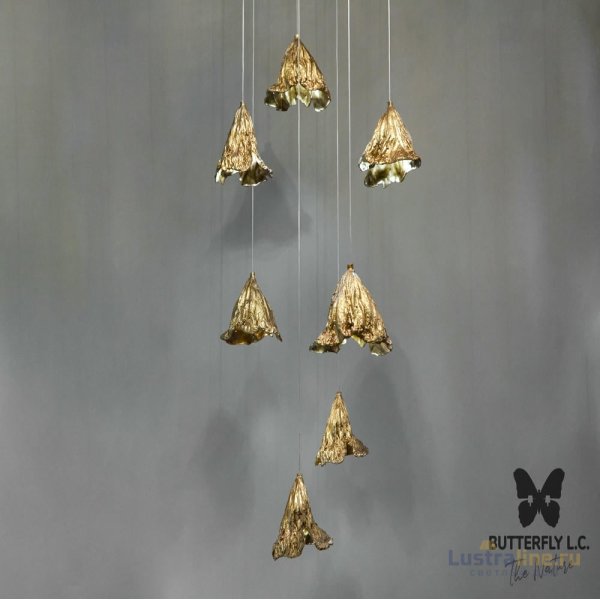 Люстра Campanula 116*5+117*4/Brass