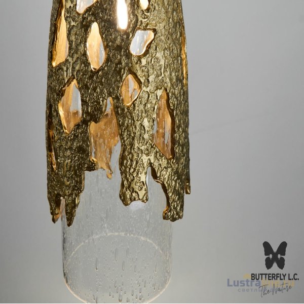 Люстра Bark Single Brass