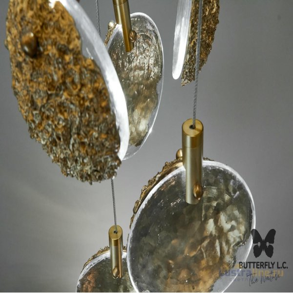 Люстра Mussels B*4+S*6/30 Brass Люстра Mussels B*4+S*6/30 Brass