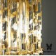 Люстра 106/160 GL/3 Gold Leaf/Clear/Bronze