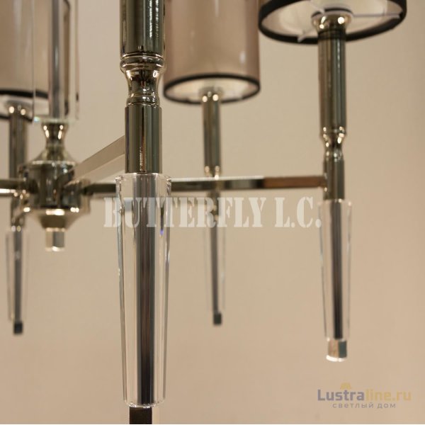 Люстра 120/6 Clear Nickel Люстра 120/6 Clear Nickel