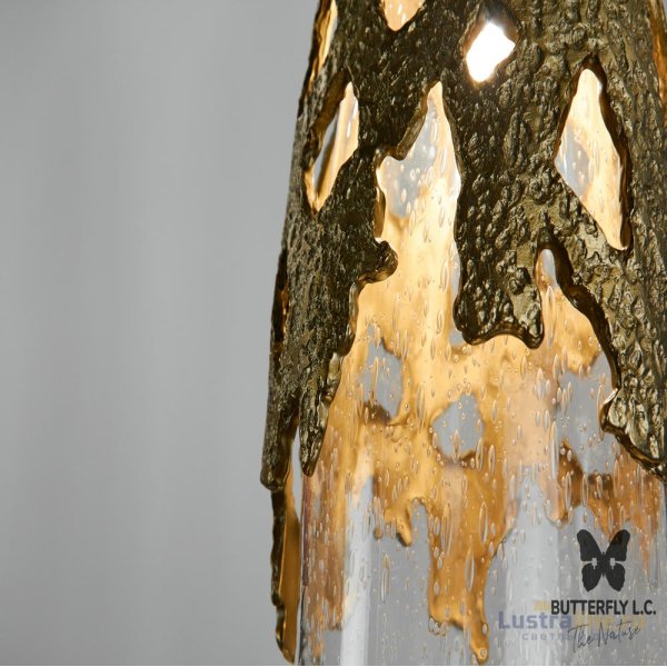 Люстра Bark Single Brass