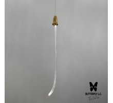 Люстра Single Leaf B Brass