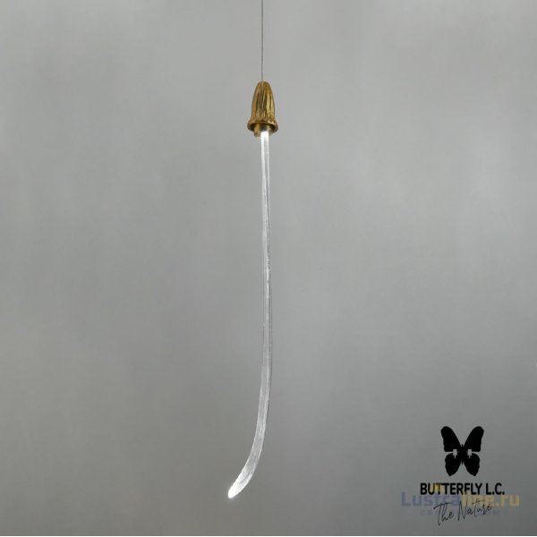 Люстра Single Leaf B Brass