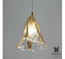 Люстра Glass Campanula Gold Leaf