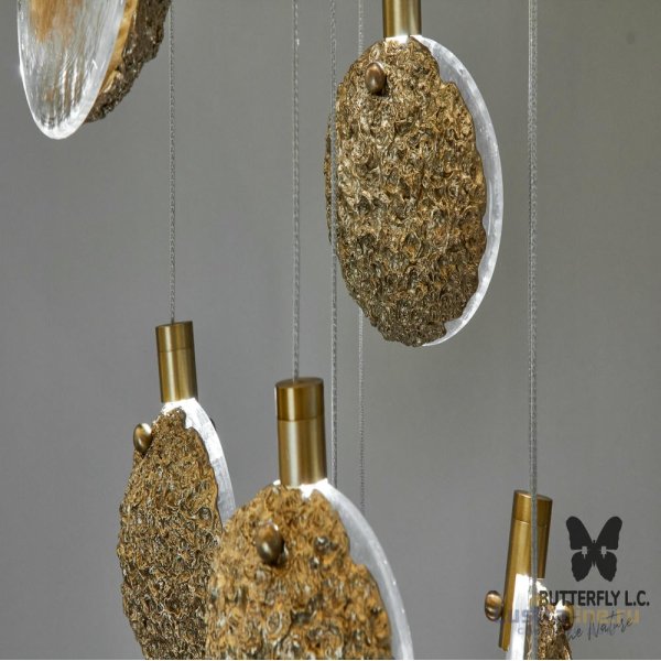 Люстра Mussels B*4+S*6/30 Brass Люстра Mussels B*4+S*6/30 Brass