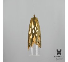 Люстра Bark Single Brass