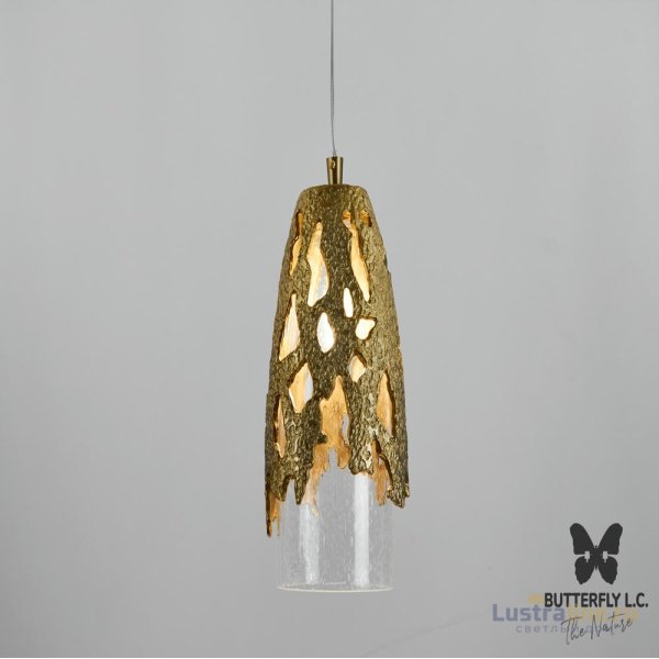 Люстра Bark Single Brass