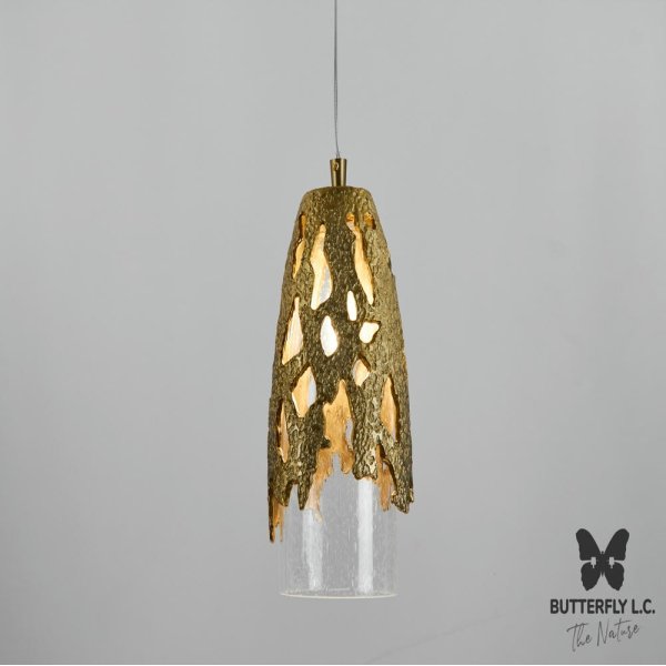 Люстра Bark Single Brass