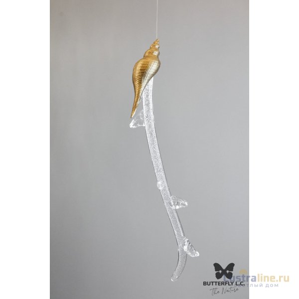 Люстра Shell 107/Handmade Branch Brass