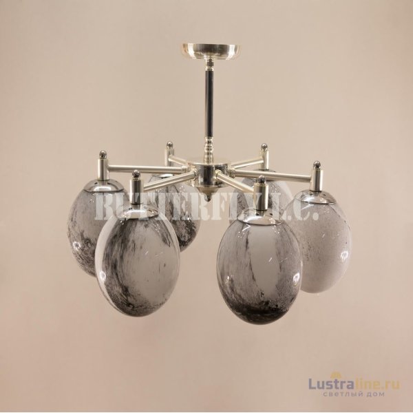Люстра 8106/6 Mat Silver