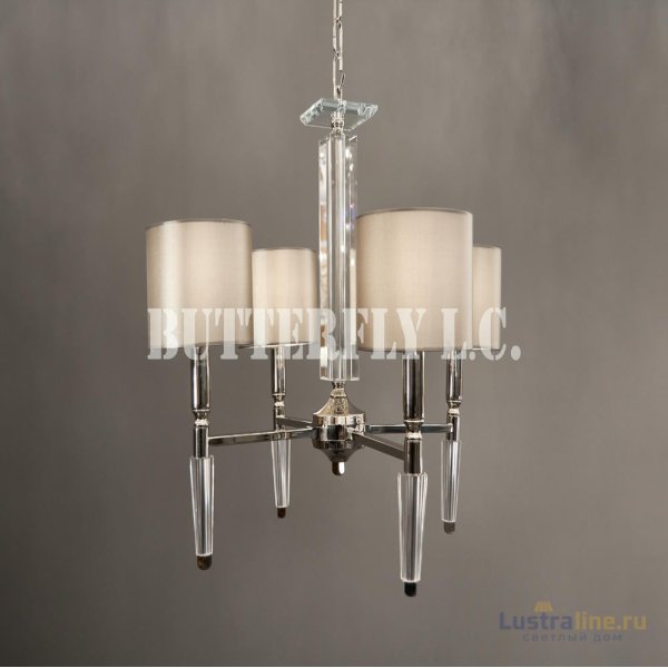Люстра 120/4 Clear Nickel