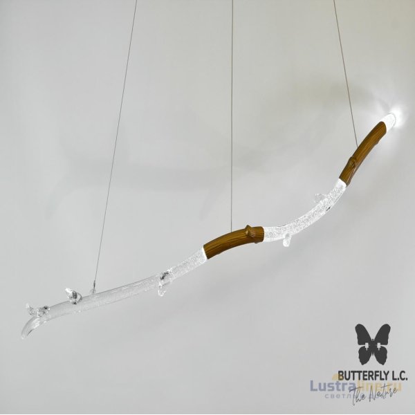 Люстра Branch Crown/2 Long Single Brass