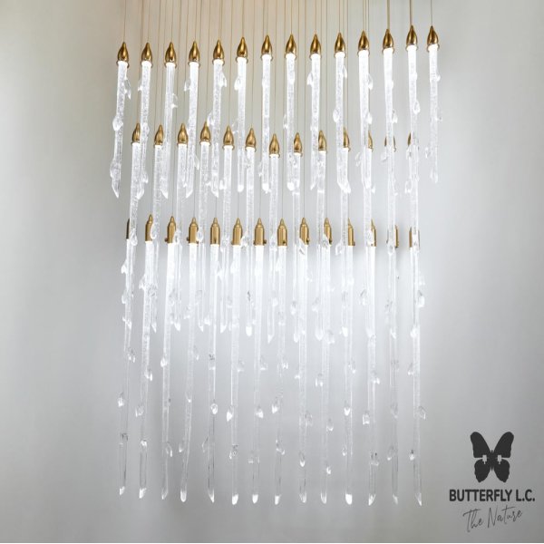 Люстра Cuted Branch/B*14+M*13+S*14/120*30 Brass