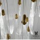 Люстра Single Leaf S*11+M*10+B*8/50 Brass