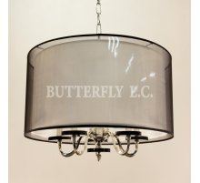 Люстра 88045/5 Cr Black Shade Nickel