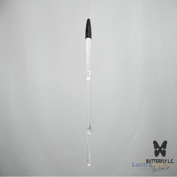 Люстра Branch 55cm/Handmade glass/Graphite