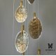 Люстра Mussels B*4+S*6/30 Brass