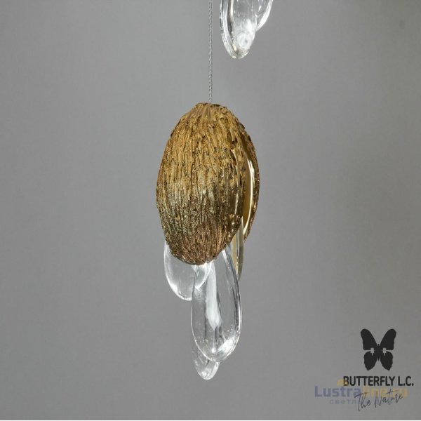 Люстра Wallnut B/Brass