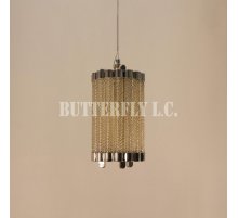 Люстра 110/160/190 Nickel Cognac