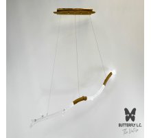Люстра Branch Crown/2 Long Single Brass