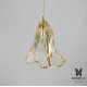 Люстра Glass Campanula Gold Leaf