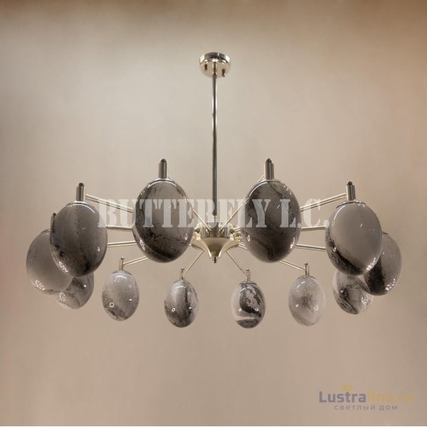 Люстра 8106/12 Mat Silver