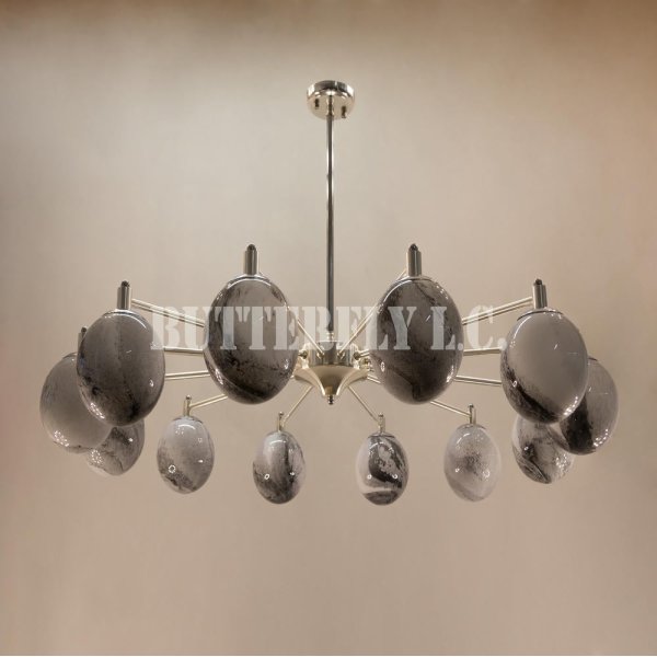 Люстра 8106/12 Mat Silver